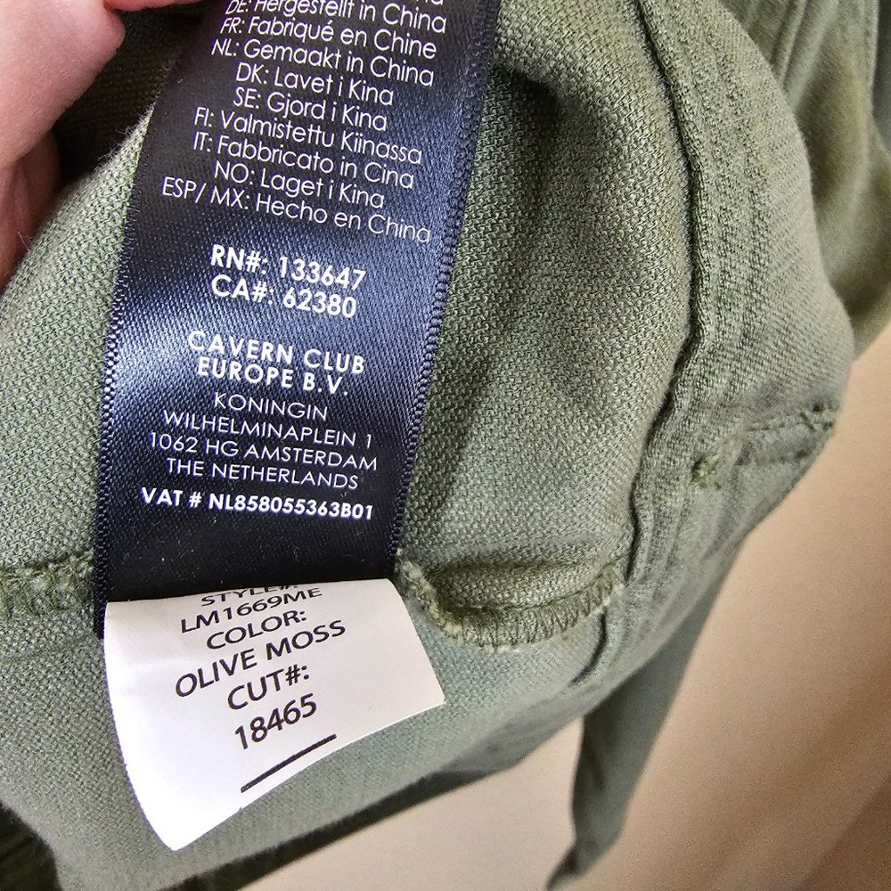 Liverpool Olive Green Utility Jacket - Picture 12 of 14